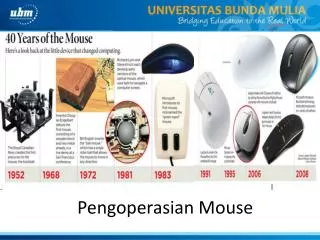 pengoperasian mouse