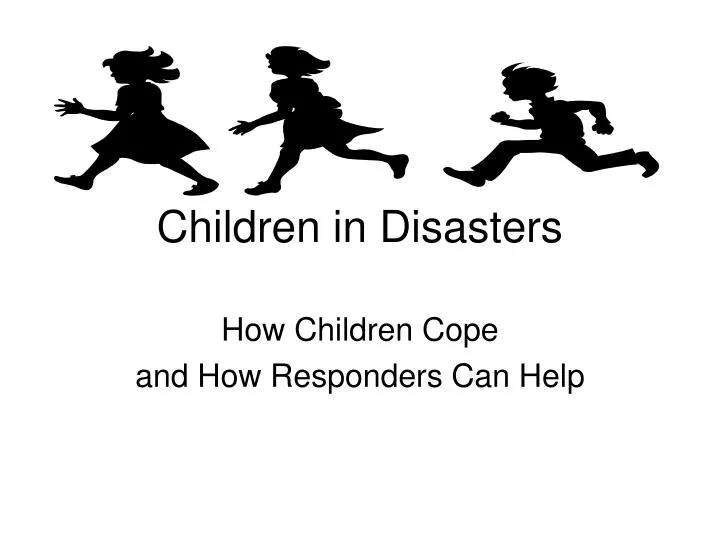 children in disasters