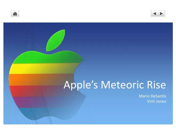apple s meteoric rise