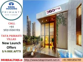 Special Offer TATA Housing Launch PLS CALL 9891856789 SEC 72