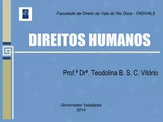 direitos humanos