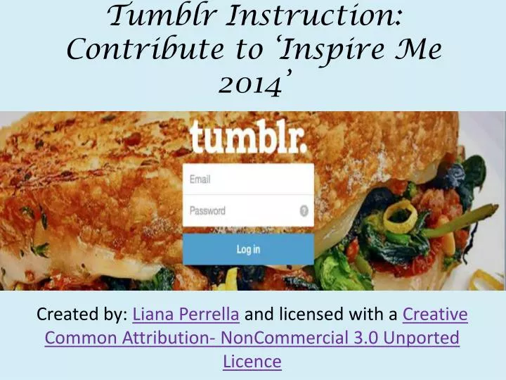 tumblr instruction contribute to inspire me 2014