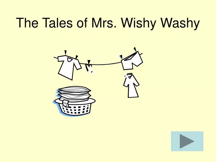 the tales of mrs wishy washy