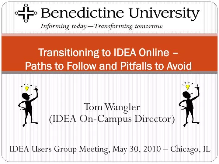 transitioning to idea online paths to follow and pitfalls to avoid