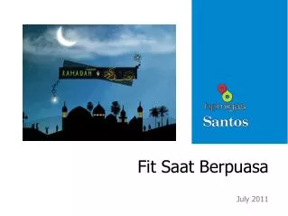 fit saat berpuasa