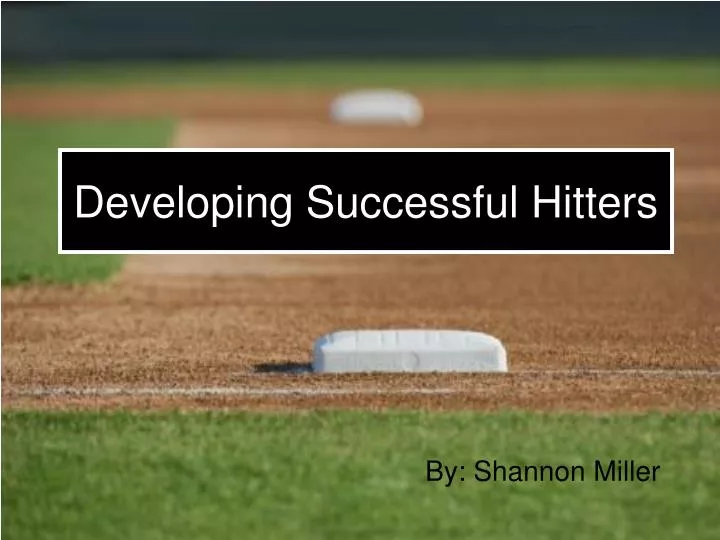 developing successful hitters