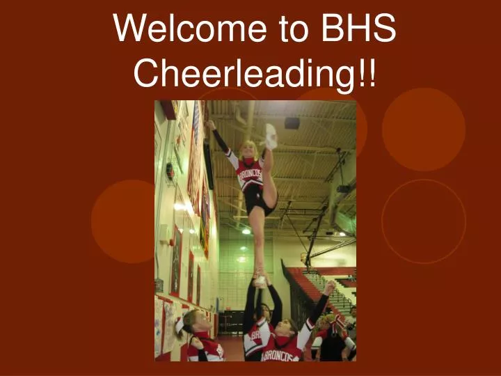 welcome to bhs cheerleading