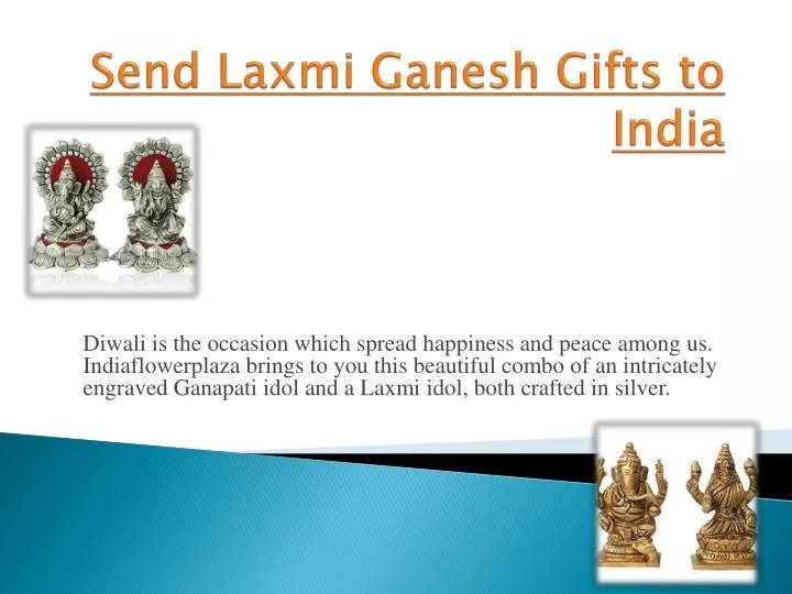 send laxmi ganesh gifts to india