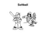 Softball - slide 1