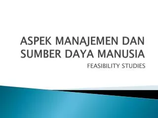 PPT - ASPEK MANAJEMEN Dan ORGANISASI PowerPoint Presentation, Free ...