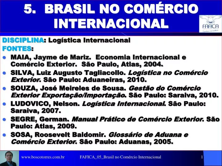 5 brasil no com rcio internacional