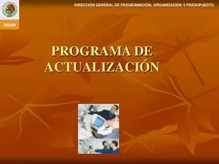 programa de actualizaci n