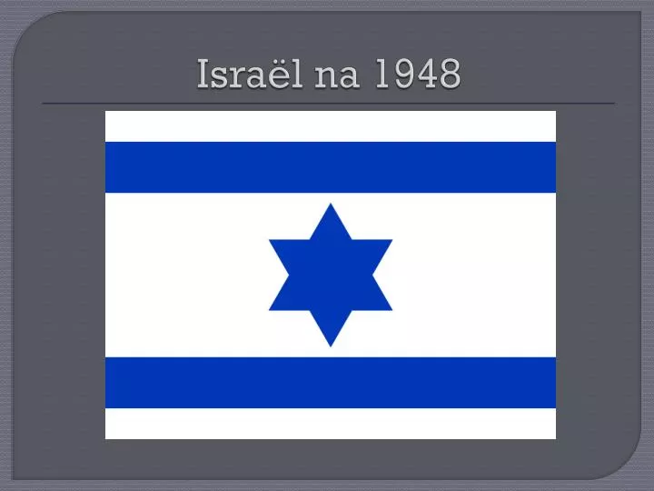 isra l na 1948