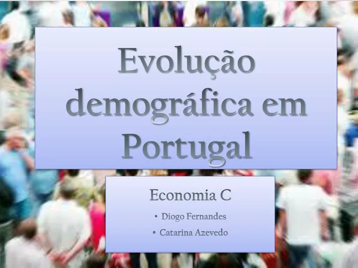 evolu o demogr fica em portugal