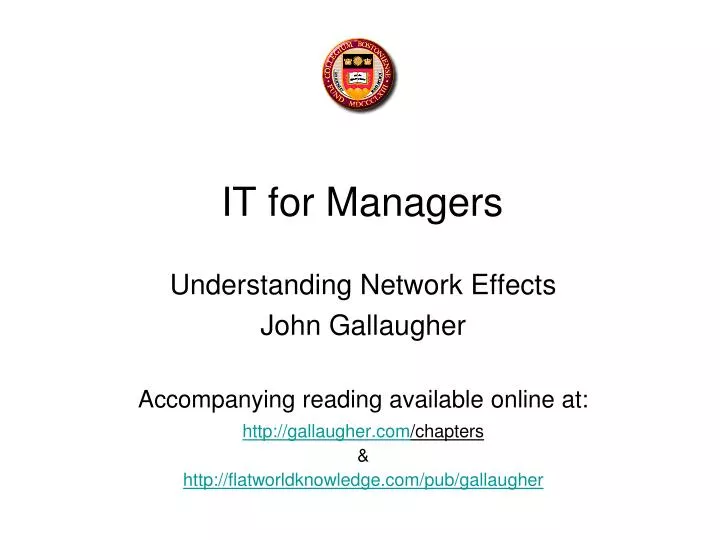 it for managers