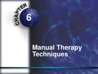 Manual Therapy Techniques