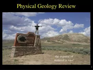 Physical Geology Review