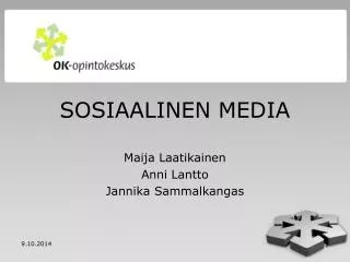 sosiaalinen media