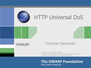 http universal dos