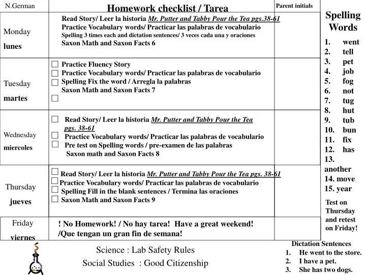 science lab safety rules social studies good citizenship