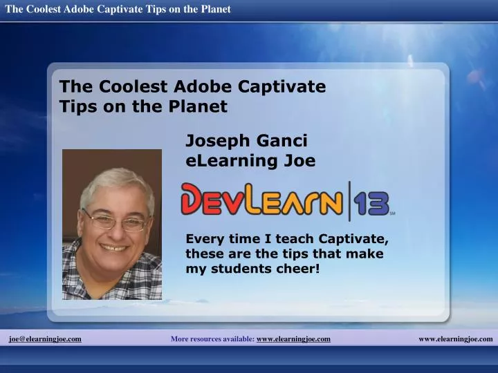 the coolest adobe captivate tips on the planet