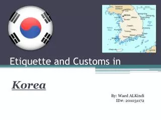 E tiquette and Customs in