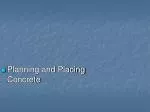 PPT - Placing and Finishing Concrete PowerPoint Presentation, free ...