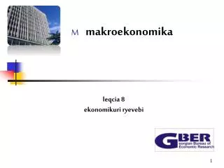 m makroekonomika