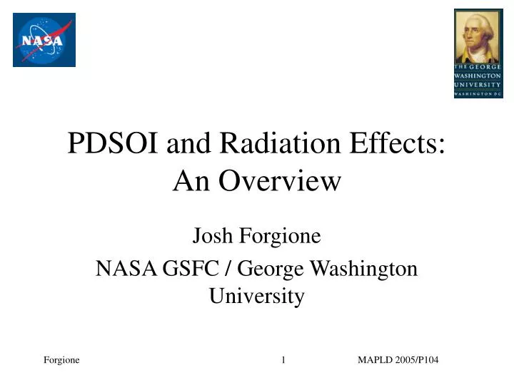 pdsoi and radiation effects an overview