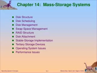 chapter 14 mass storage systems
