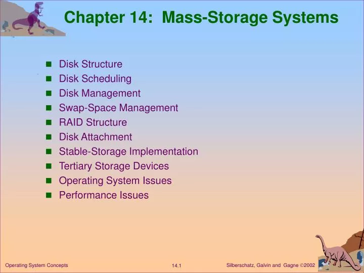 chapter 14 mass storage systems