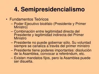4 semipresidencialismo