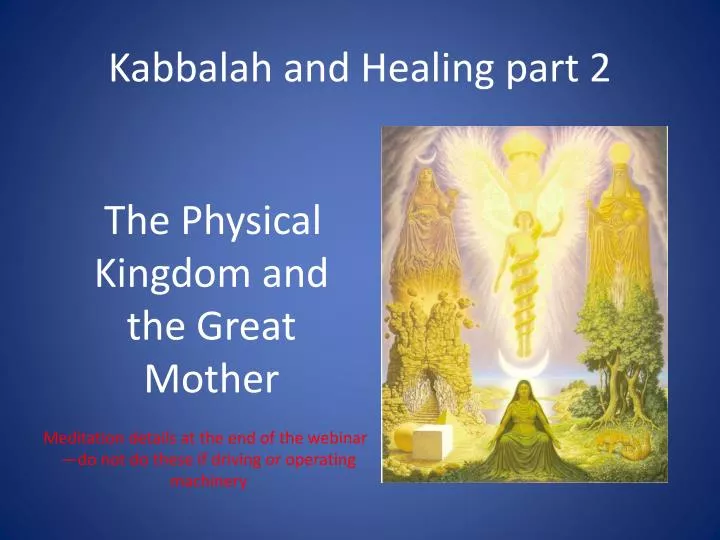 kabbalah and healing part 2