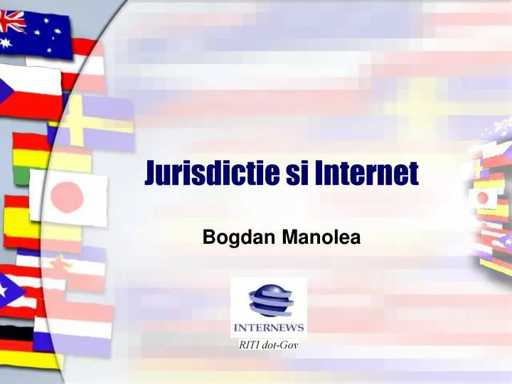 jurisdictie si internet