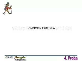 onddoen erreinua