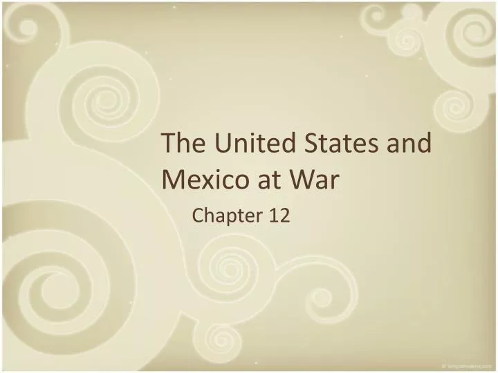 the united states and mexico at war