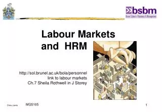 Labour Markets and HRM