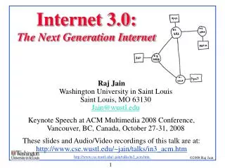 Internet 3.0: The Next Generation Internet