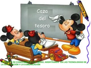 caza del tesoro