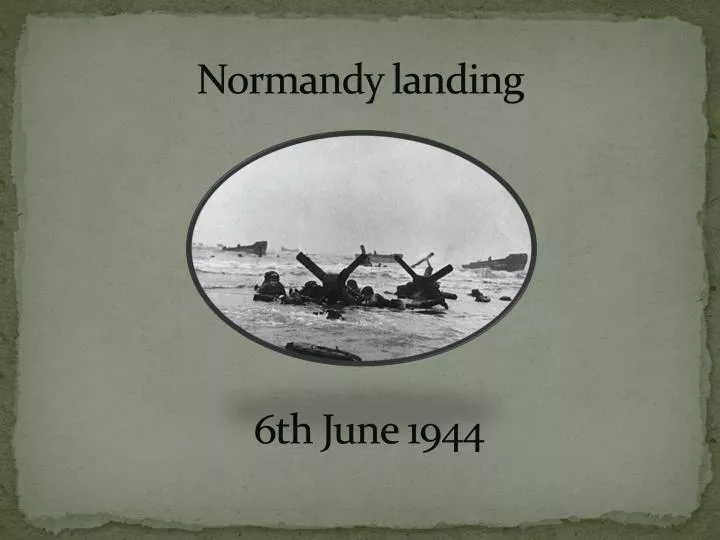 normandy landing