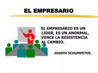 el empresario