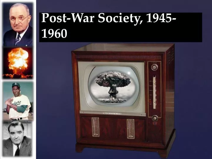 post war society 1945 1960