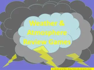Weather &amp; Atmosphere Animations