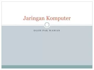 jaringan komputer