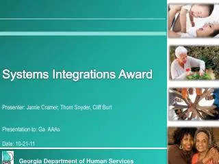 Systems Integrations Award