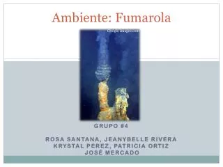 ambiente fumarola