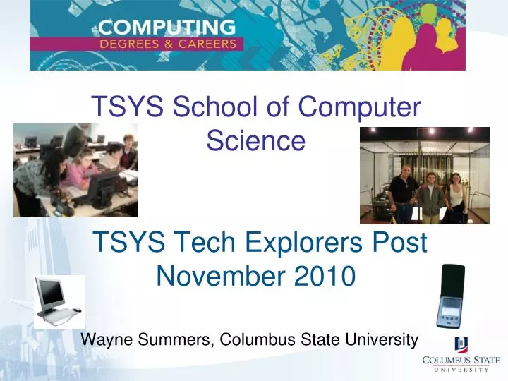tsys school of computer science tsys tech explorers post november 2010