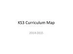 KS3 Curriculum Map - slide 1