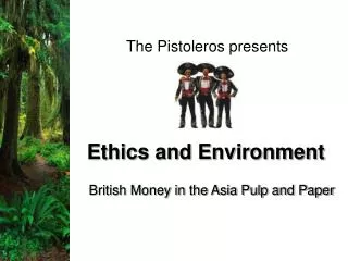 Ethics and Environment