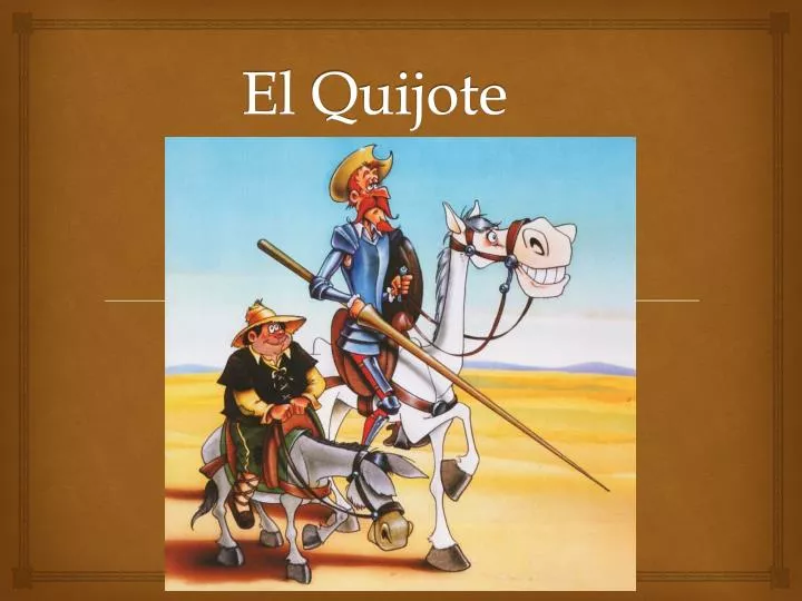 el quijote